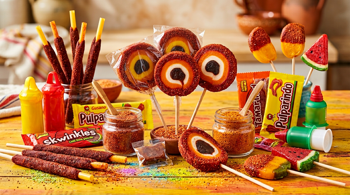 Dulces picantes mexicanos al mayoreo